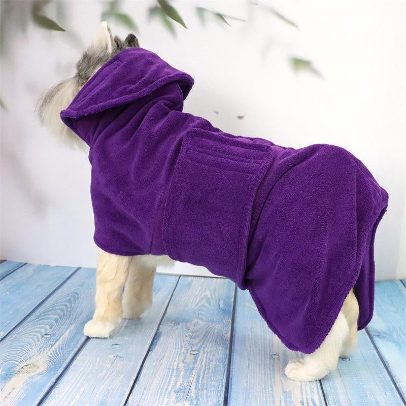 "Ultra-Soft Absorbent Pet Bath Towel - Perfect for Cats & Dogs!"