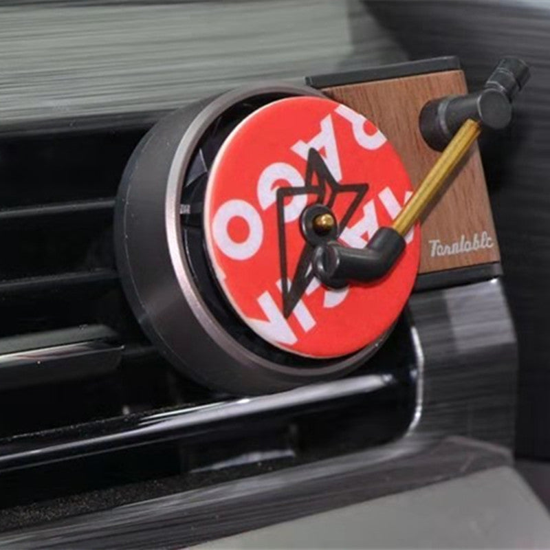 Record Player Car Perfume Air Freshener