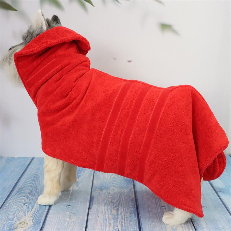 "Ultra-Soft Absorbent Pet Bath Towel - Perfect for Cats & Dogs!"