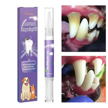 Load image into Gallery viewer, Pet Oral Repair Gel Tooth Repair Teeth Brushing Cleaner Natural Dogs Cats Toothpaste Gel Kitten Puppy Breath Freshener Supplies